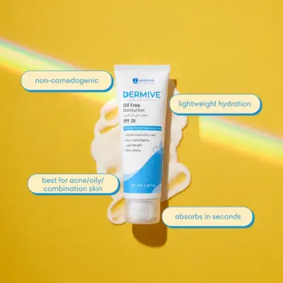 Dermive Oil Free Moisturizer – original product, SkinPharm Pakistan