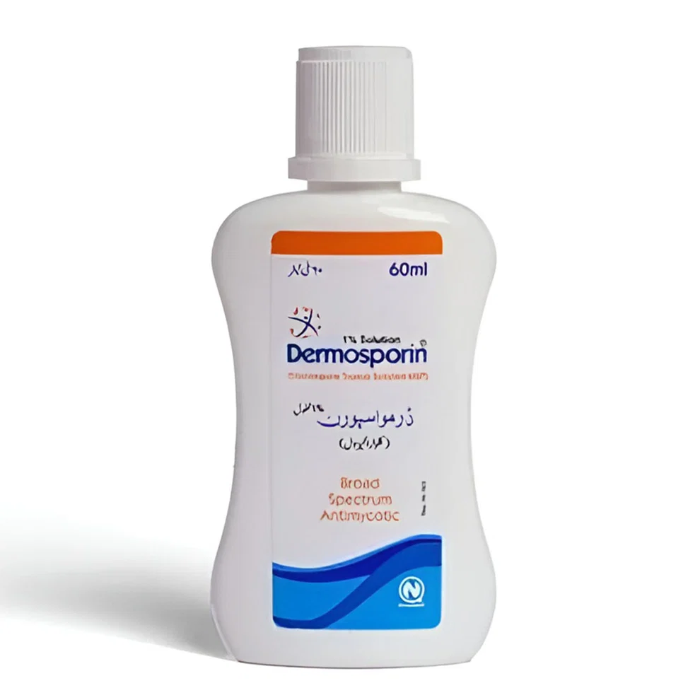 Dermosporin 1% Solution 60ml product for targeted skin and personal care
