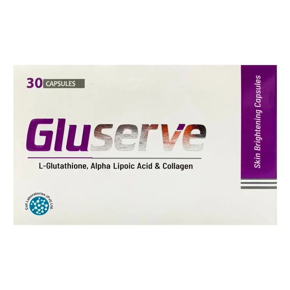 Cell Laboratories Gluserve Skin Brightening Capsules 30s