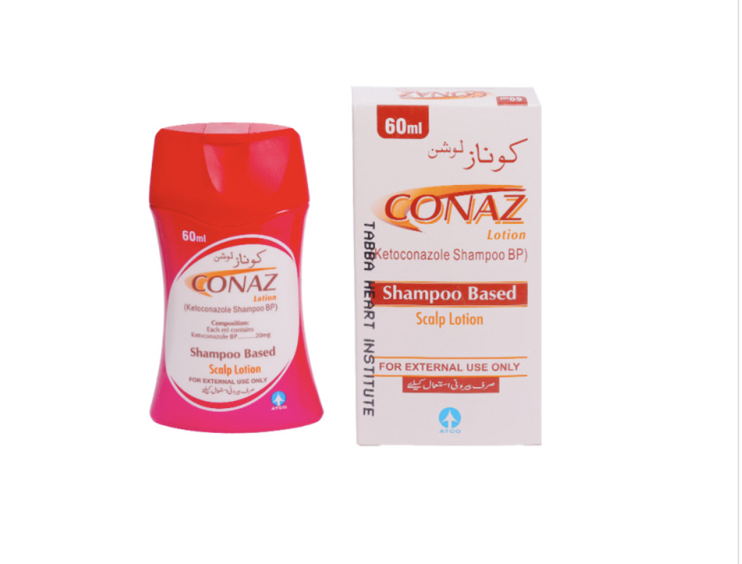Conaz Lotion 60ml product for dandruff and scalp care