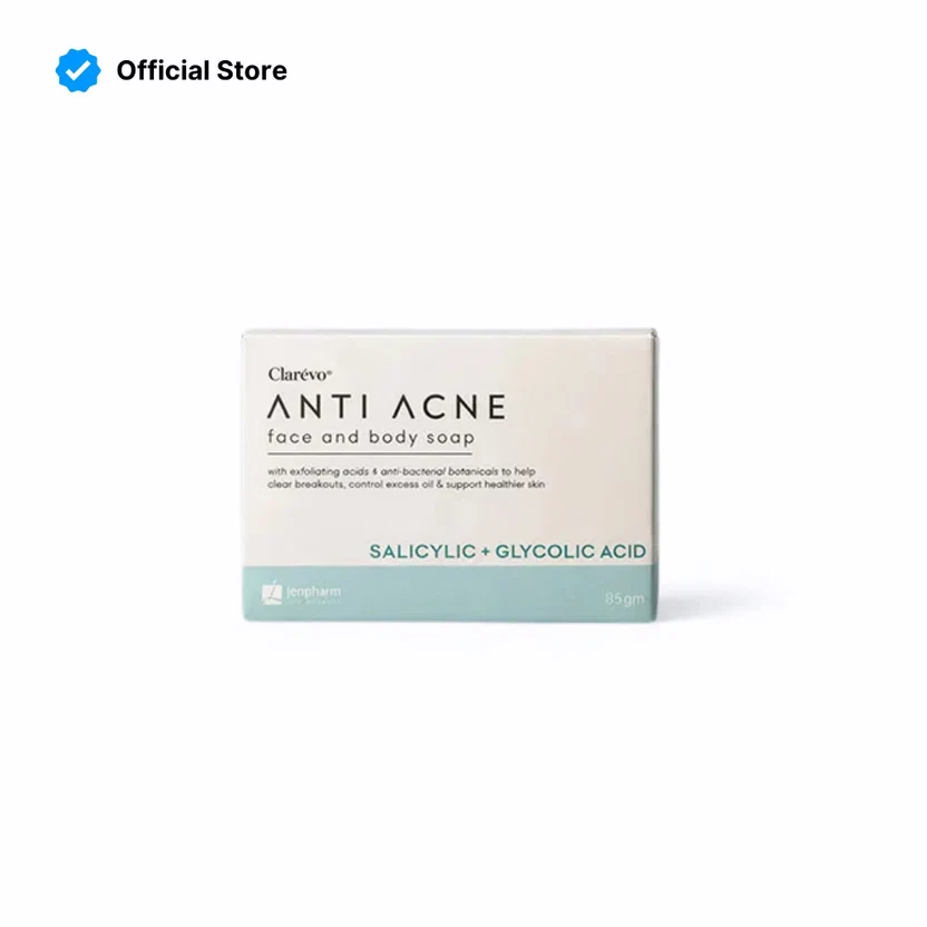 Clarevo Anti Acne Soap product for acne-prone skin care