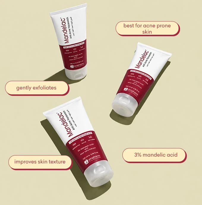 MandelAC Facewash – original product, SkinPharm Pakistan
