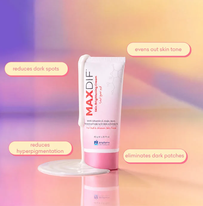 Maxdif Brightening Cream β original product, SkinPharm Pakistan