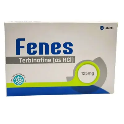 Cell Laboratories Fenes Terbinafine 125mg Tablets 10s product for targeted skin and personal care