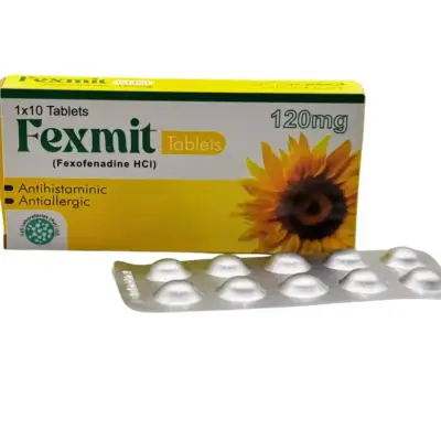Cell Laboratories Fexmit Fexofenadine 120mg Tablets 10s – original product, SkinPharm Pakistan