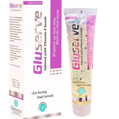 Cell Laboratories Gluserve Glow Boosting Beads Face Wash 120ml