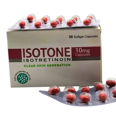 Cell Laboratories Isotone Isotretinoin 10mg Capsules 30s – original product, SkinPharm Pakistan