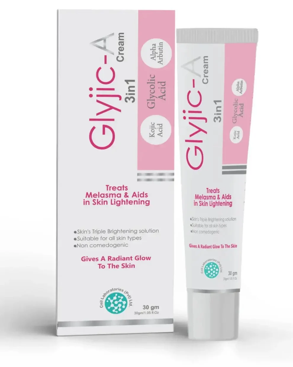 Glyjic-A Glycolic Acid Cream — one of the products for pigmentation and melasma in Pakistan