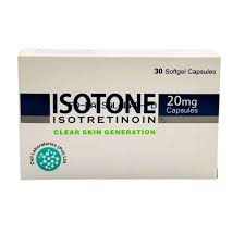 Cell Laboratories Isotone Capsules 20g product for acne-prone skin care