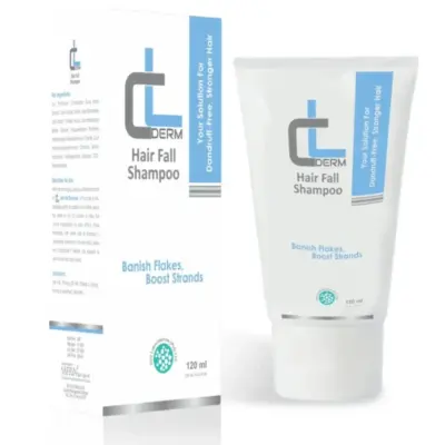 CL-Derm Anti-Hair Fall & Dandruff Control Shampoo product for dandruff and scalp care